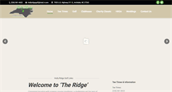 Desktop Screenshot of hollyridgegolflinks.com